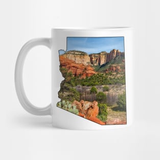 Arizona (Green Desert Canyon) Mug